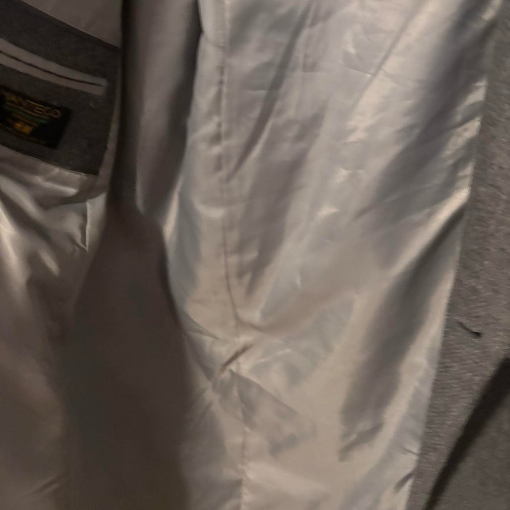 Wool Grey Double Breasted Winter Oversized Coat W… - image 5